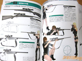Illustration for article titled Manga Girls Show Improper Gun and Knife Use